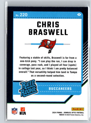 2024 Donruss Optic #220 Chris Braswell Z69