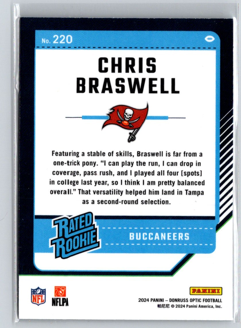 2024 Donruss Optic #220 Chris Braswell Z69
