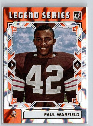 2025 Donruss #TLS-PWA Paul Warfield The Legend Series Z70