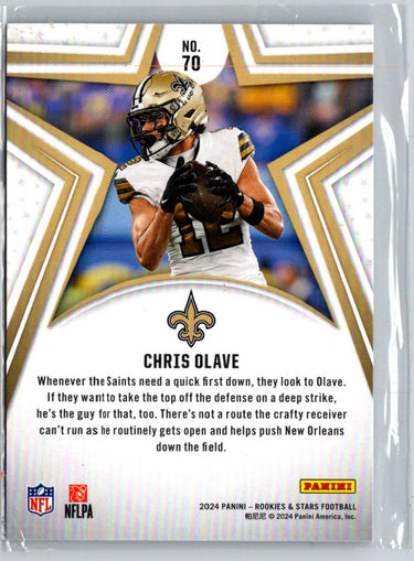 2024 Panini Rookies & Stars #70 Chris Olave Longevity Z70
