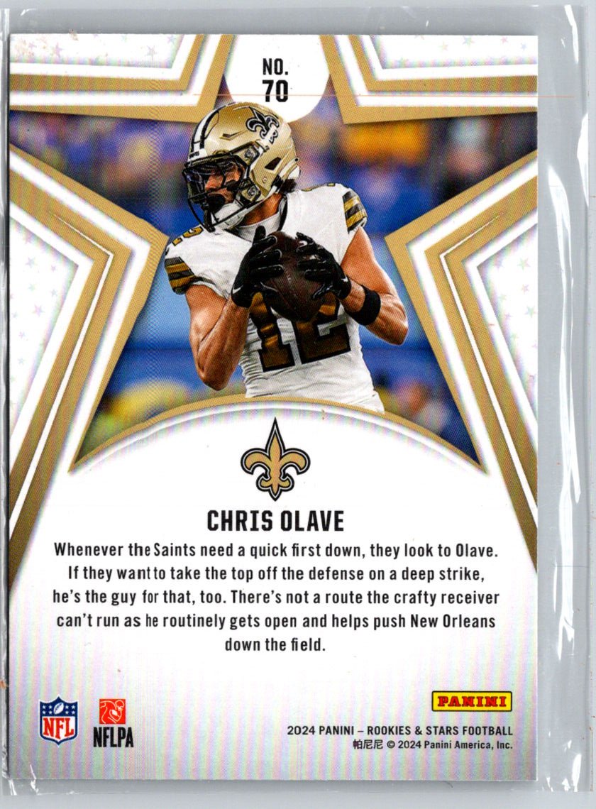 2024 Panini Rookies & Stars #70 Chris Olave Longevity Z70