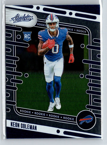 2024 Panini Absolute #133 Keon Coleman Retail Z10